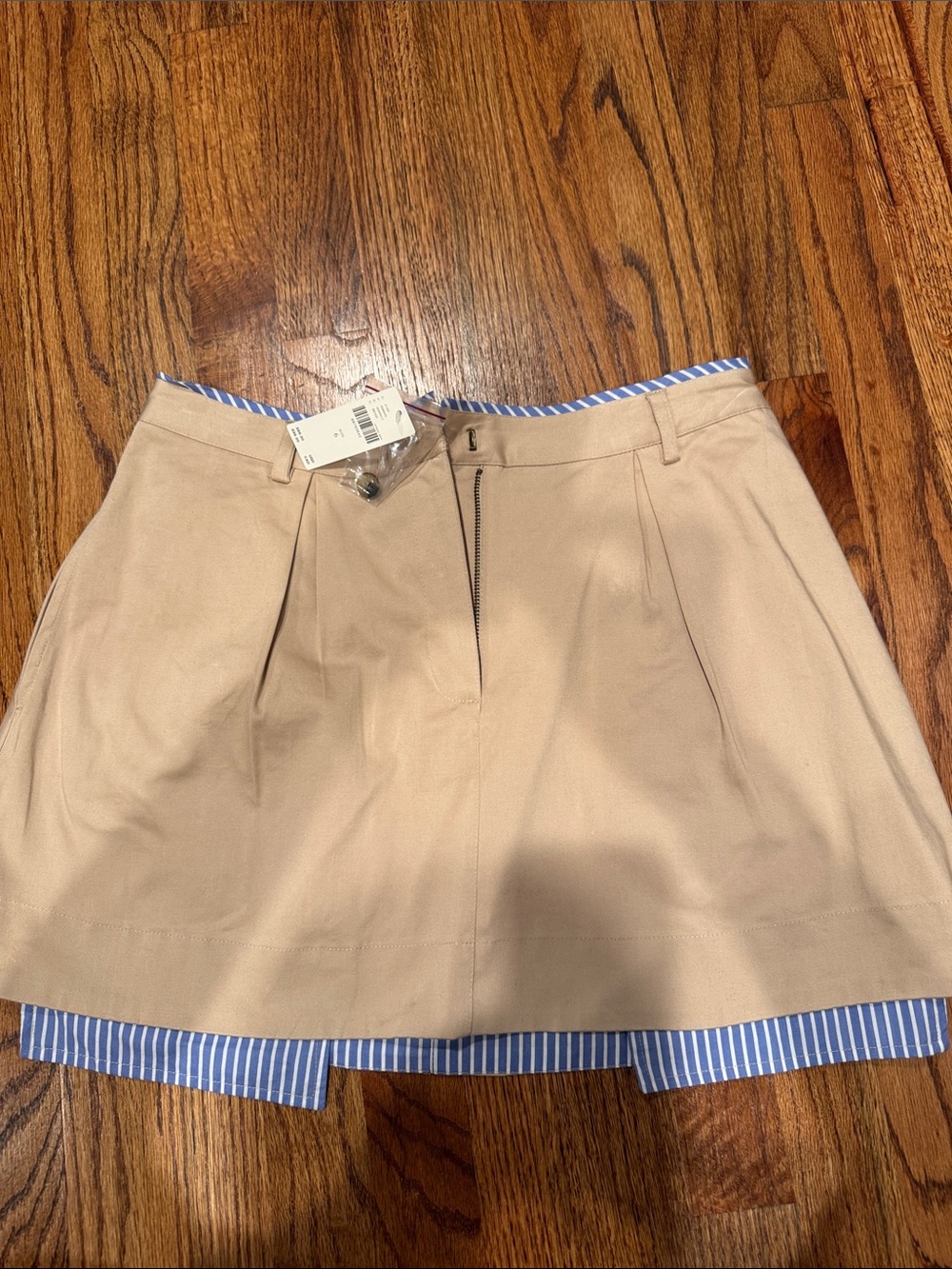NWT Anthropologie khaki skirt size 6